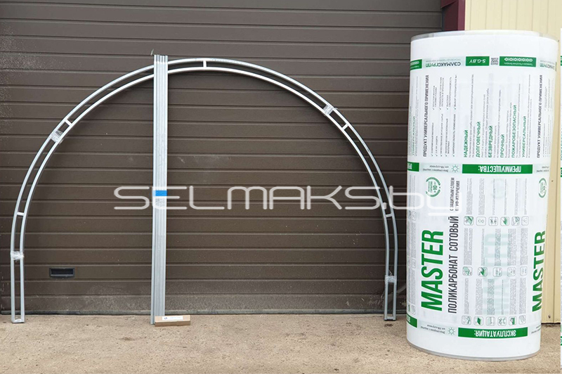 Удлинение теплицы